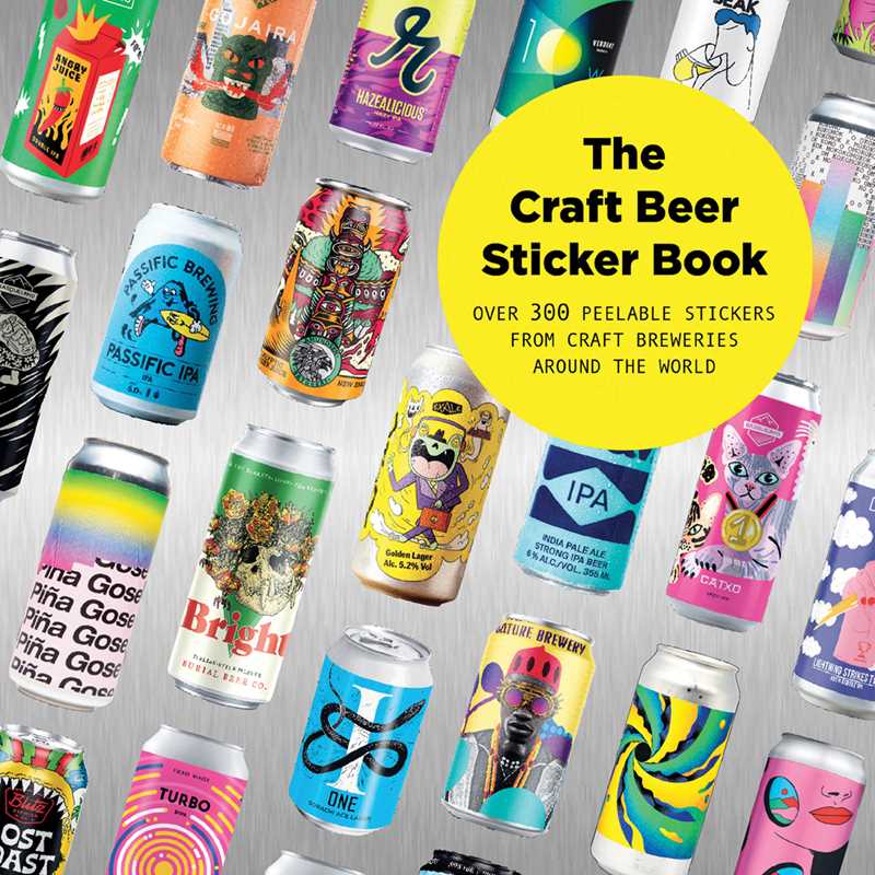 Craft Beer Sticker Book by Stickerbomb