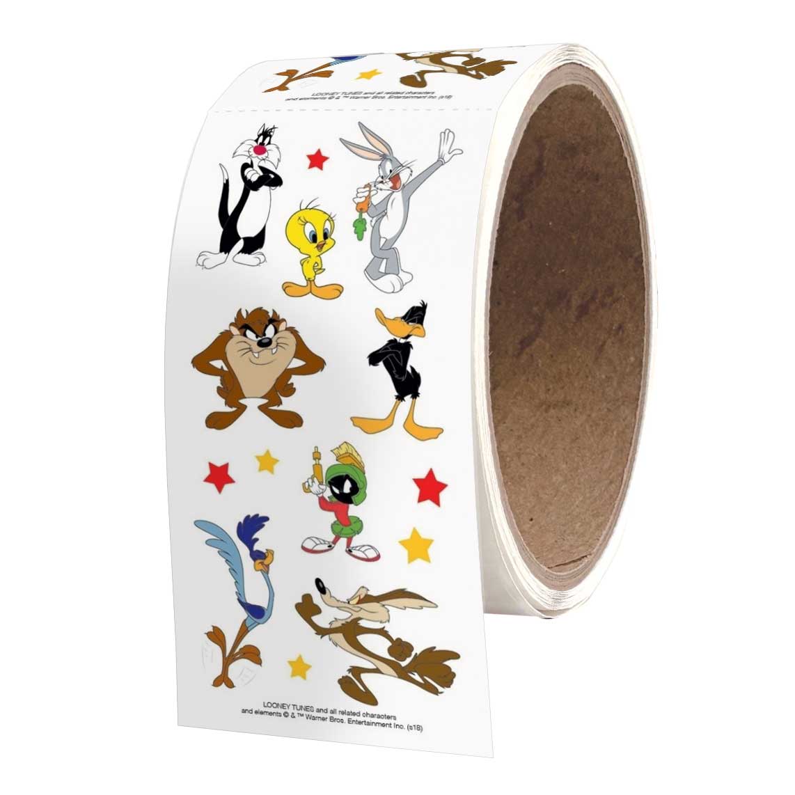 Looney Tunes Sticker - ROLL OF 50 MODULES