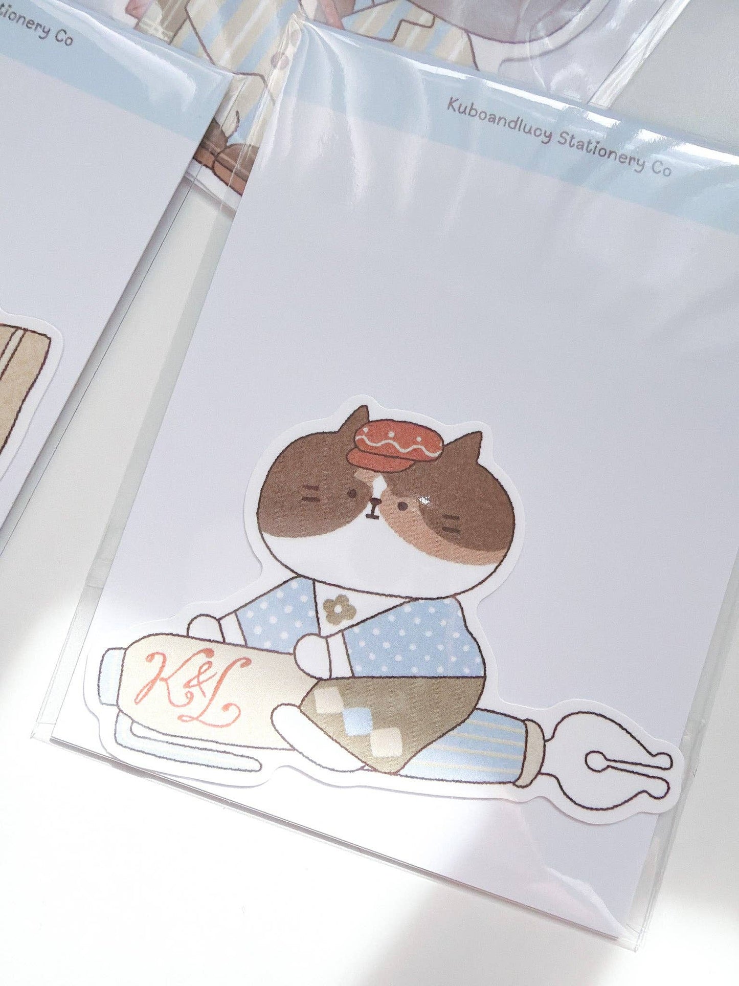 Kuboandlucy Stationery Co x Idiot Sandwich | Fountain Pen Vinyl Sticker