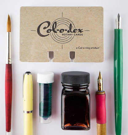 Col-o-dex Rotary Cards