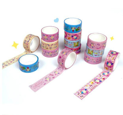 Sanrio Masking Tape Set (8 Rolls) – Chococat & Usahana
