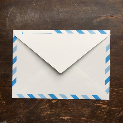 Kyupodo envelope AIRSHIP POST OFFICE