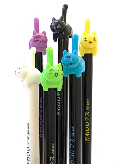 Cat Tail Retractable Gel Pen