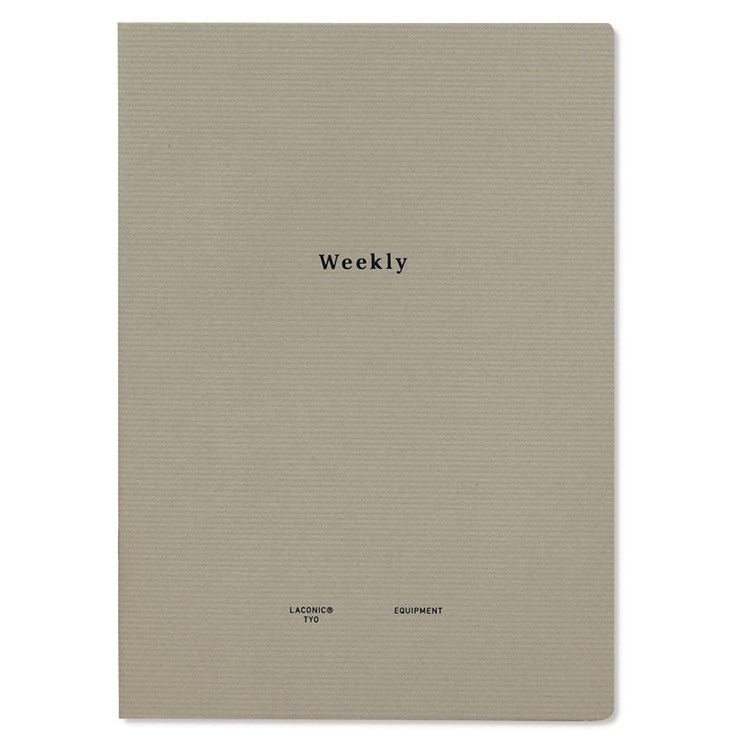 LACONIC STYLE NOTEBOOK WEEKLY