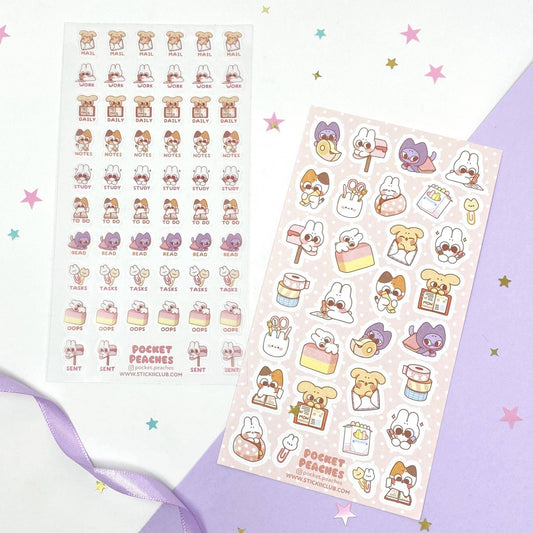 Planner Cuties Sticker Sheet