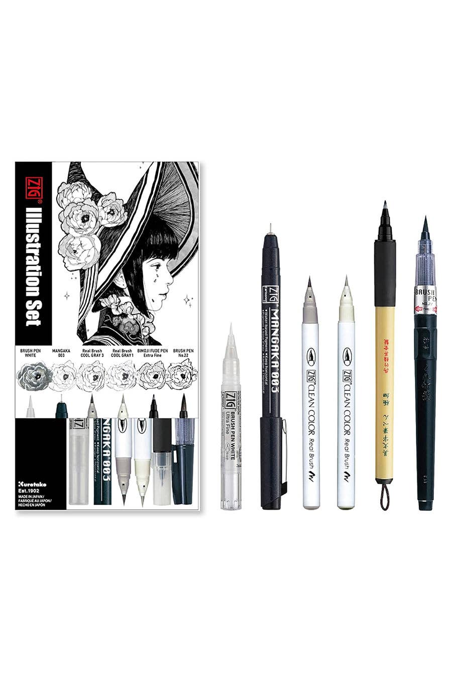 Zig® Illustration Drawing Sets