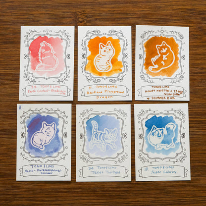 Neighborhood Cats Ink Cards