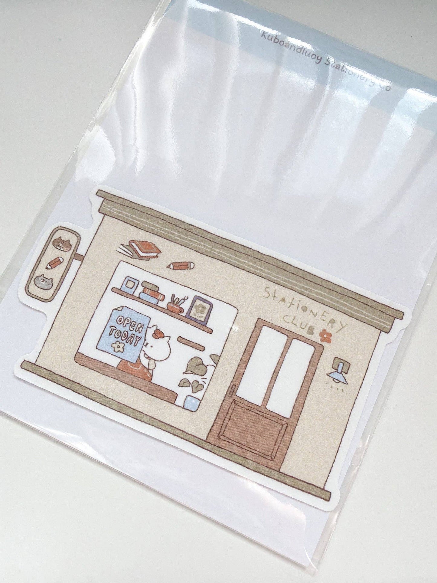 Kuboandlucy Stationery Co x Idiot Sandwich | Stationery Club Vinyl Sticker