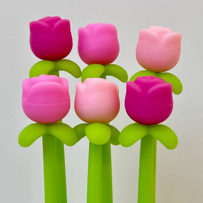 ROSE WIGGLE GEL PEN
