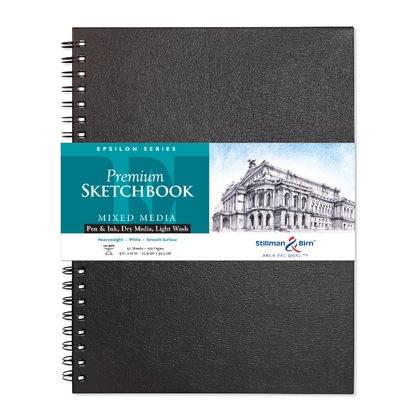 Stillman & Birn Mixed Media Sketchbook - Epsilon Series