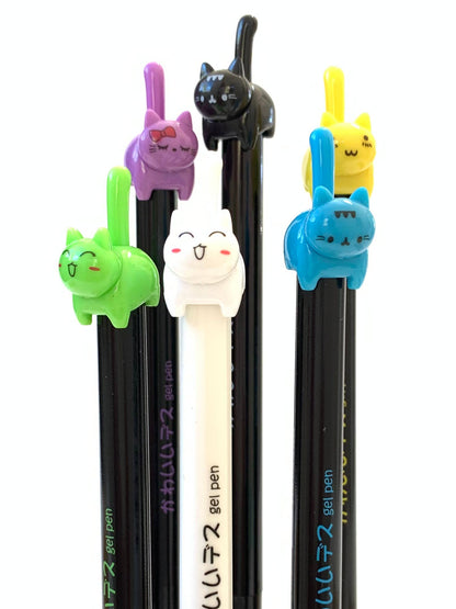 Cat Tail Retractable Gel Pen
