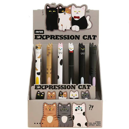 Expression Cat Gel Pen