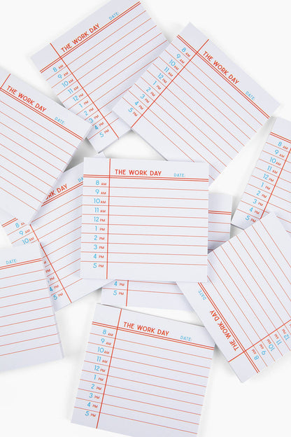 The Work Day Sticky Note (Post-It ® Note) 