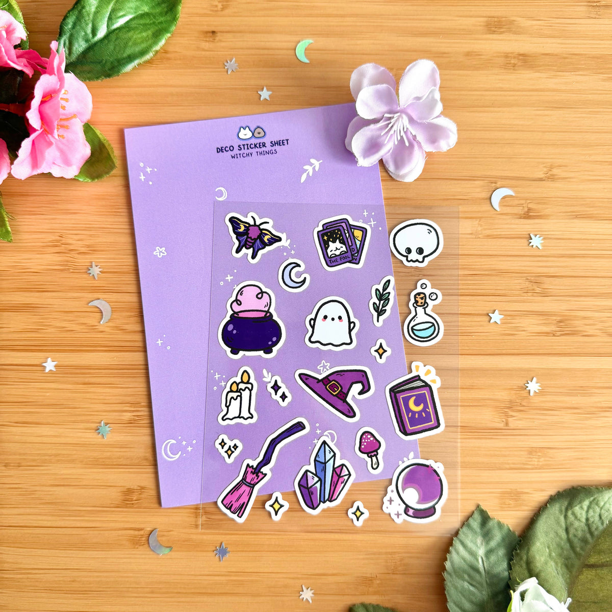 Witchy Things Deco Sticker Sheet