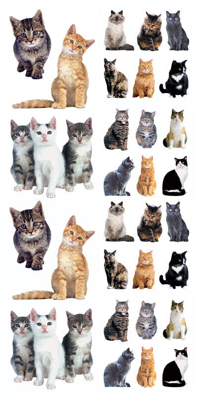 Decorative Stickers - Cats