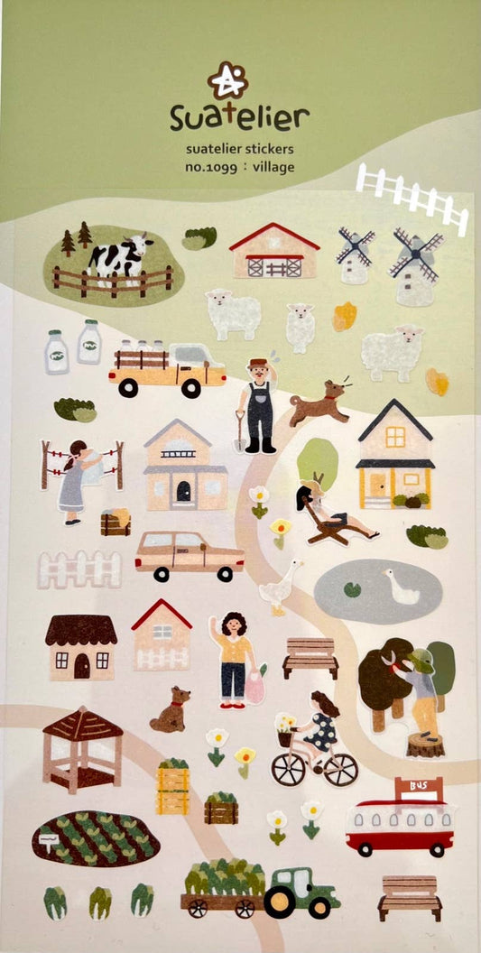 VILLAGE STICKERS