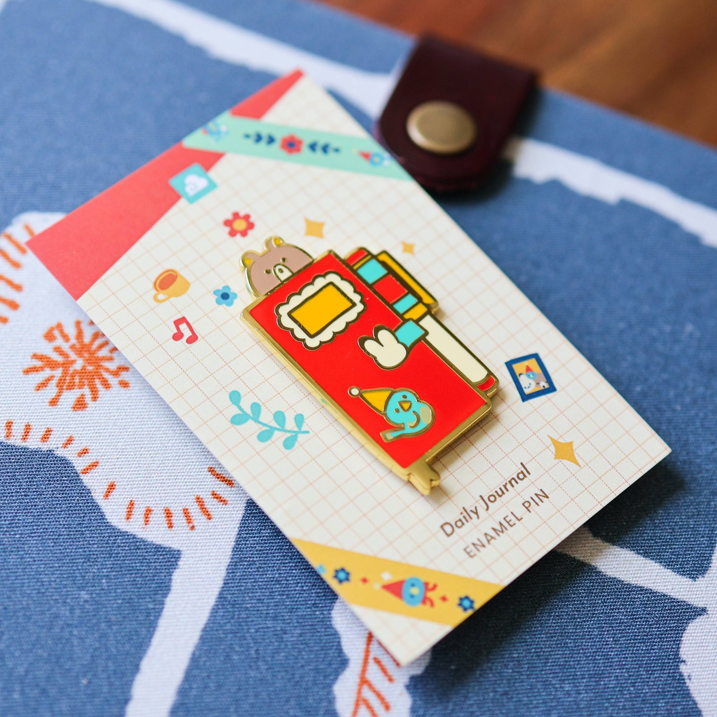 Enamel Pin - Daily Journal