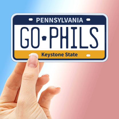 Go Phils Philadelphia Sticker
