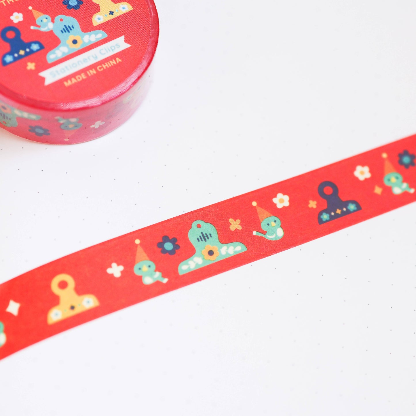 Washi Tape - Stationery Clips