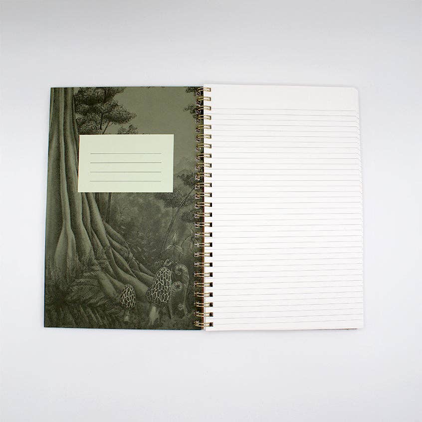 Forest Spiral Journal Notebook