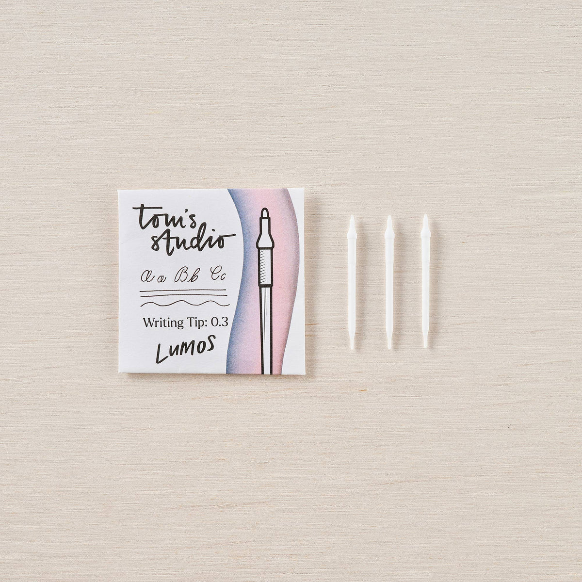 3-pack writing-tip markers, tip size 0.3