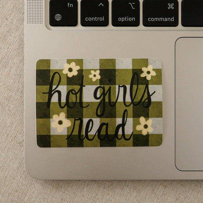 Hot Girls Read Vinyl Sticker