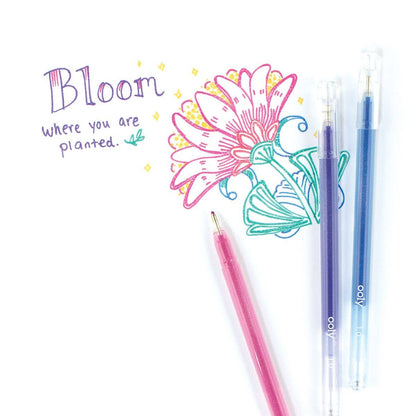 Radiant Writers: Glitter Gel Pens (Set of 8)