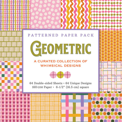 Geometric Patterned Paper Pack
