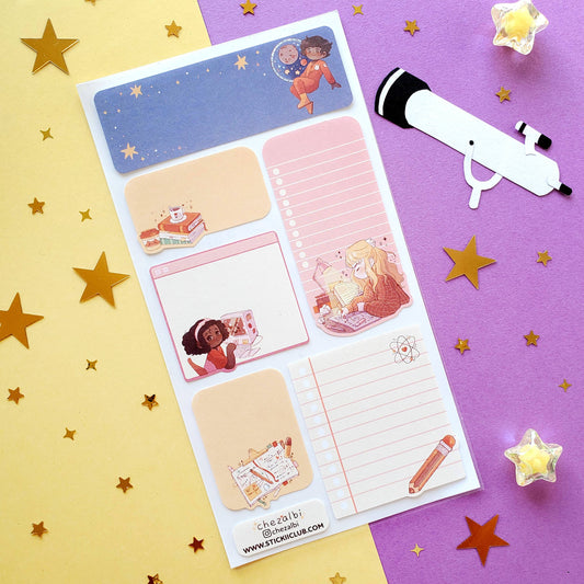 STEM Girls’ Labels Sticker Sheet
