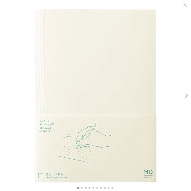 MD NOTEBOOK A5 DOT GRID