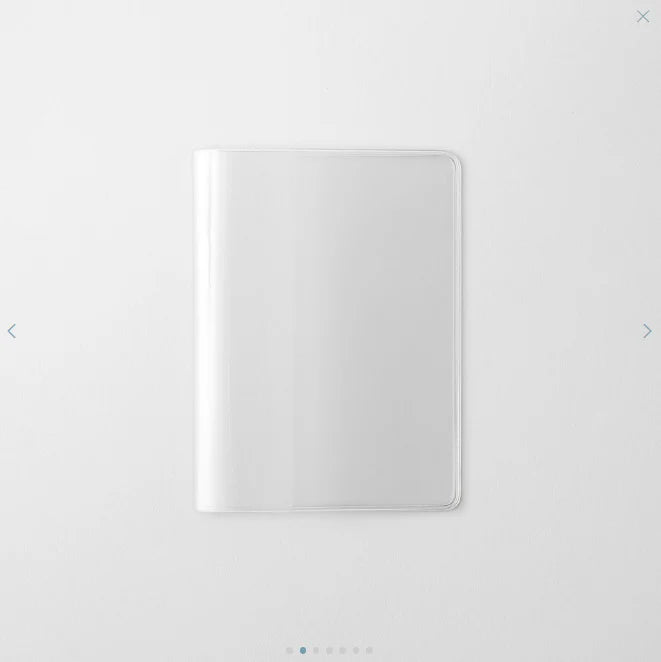 MD NOTEBOOK COVER A7 CLEAR A