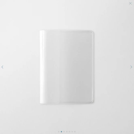 MD NOTEBOOK COVER A7 CLEAR A