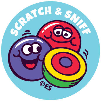 80s Candy EverythingSmells Scratch & Sniff Stickers