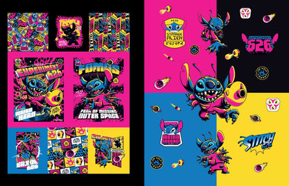 Disney Stitch Stickers by Editors of Thunder Bay Press