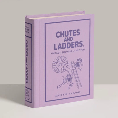 Chutes and Ladders Vintage Book Shelf Edition