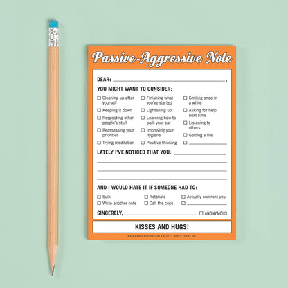 Passive-Aggressive Nifty Note Pad