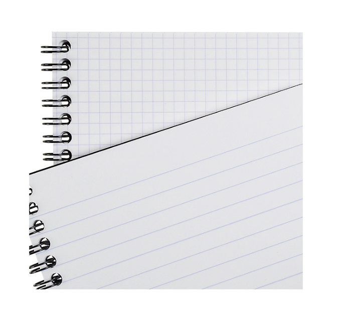 6 x 8.25 Classic Clairefontaine Wirebound Notebook  2 Styles