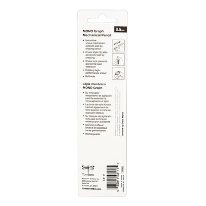MONO Graph Mechanical Pencil, Tri Color