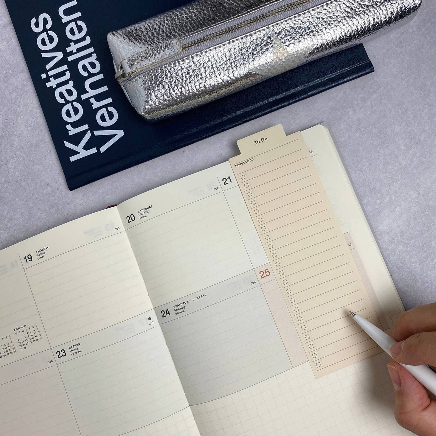 LACONIC STYLE BOOKMARKER PLANNING/MEMO