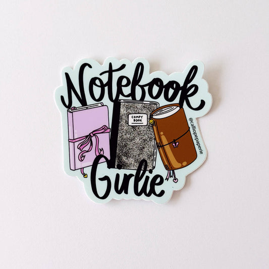 Notebook Girlie Sticker