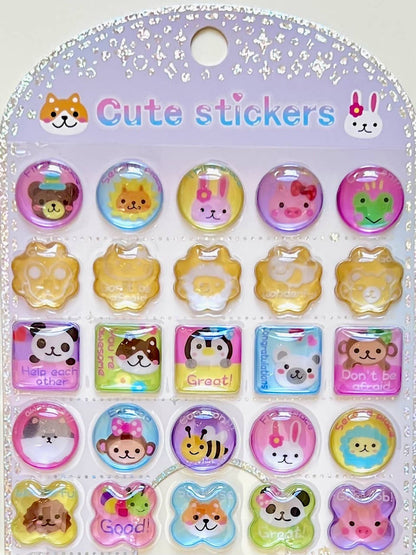 3D Reward Jewel Phone Stickers