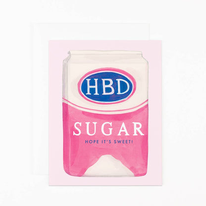 HBD Sugar Birthday Card