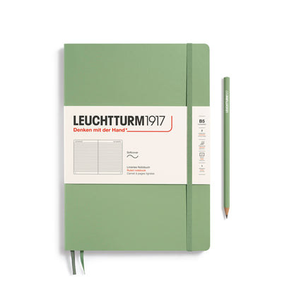 Notebook Composition (B5), Softcover, 123 numbered pages