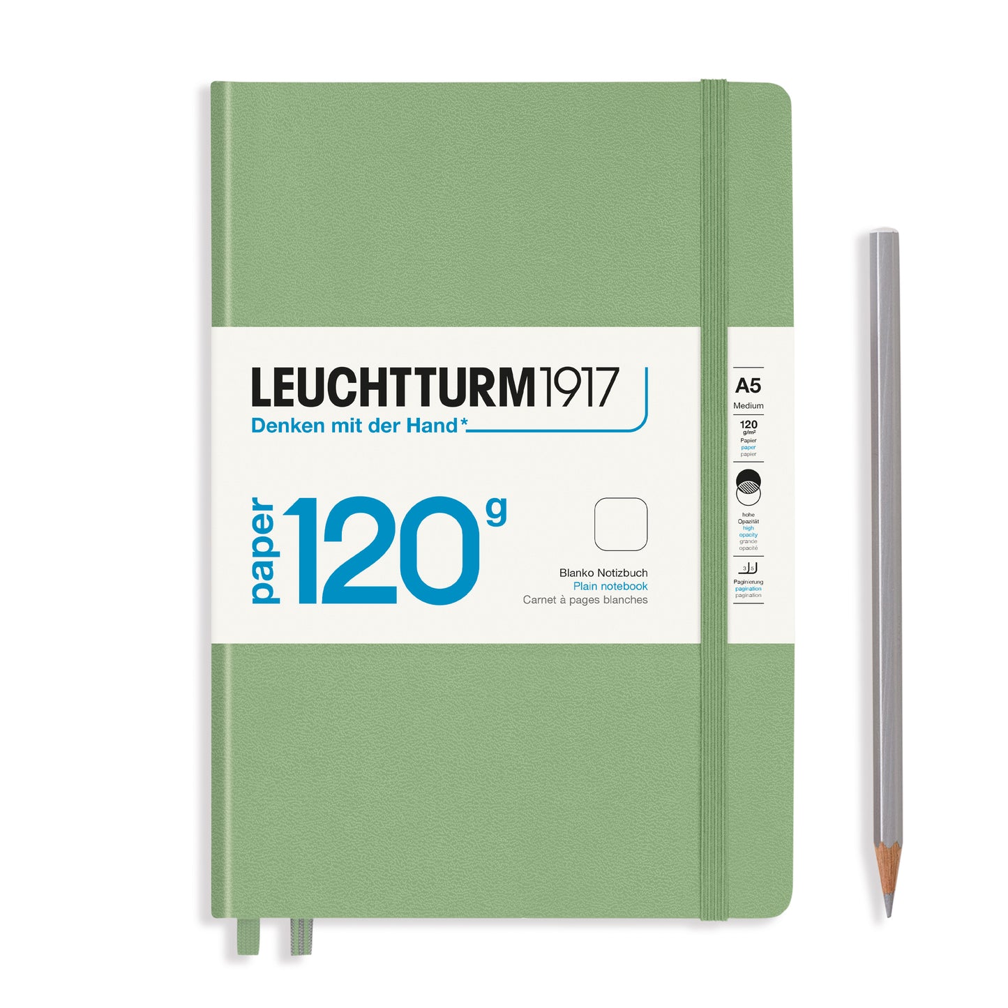 Notebook Medium (A5), EDITION 120, Hardcover, 203 numbered pages