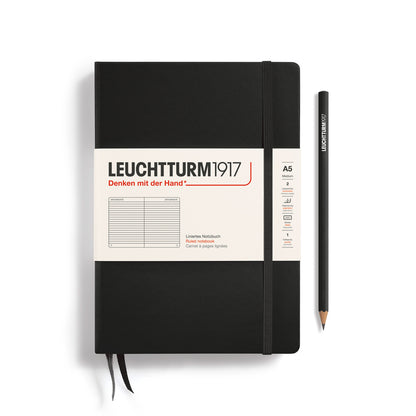 Notebook Medium (A5), Hardcover, 251 numbered pages