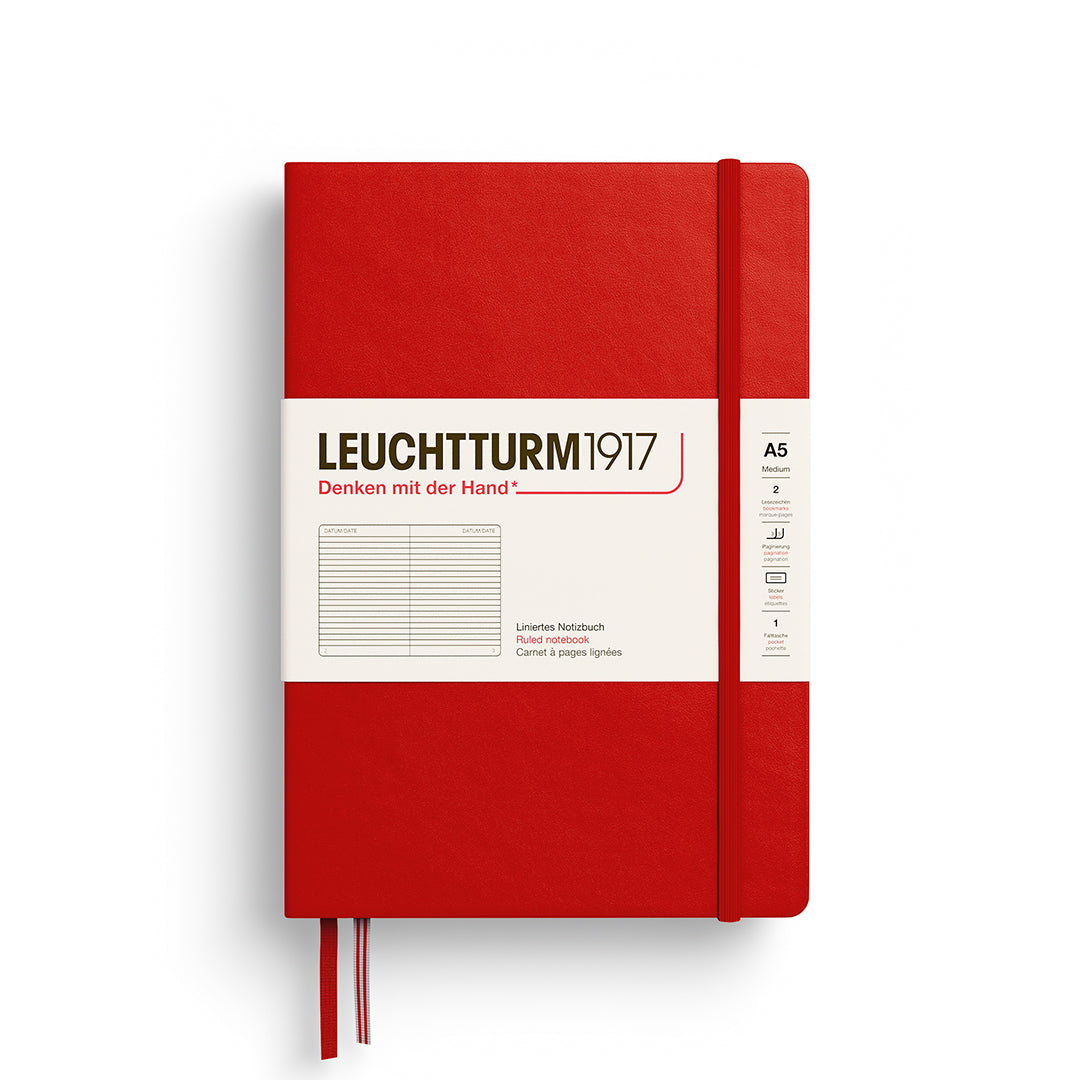 Notebook Medium (A5), Hardcover, 251 numbered pages