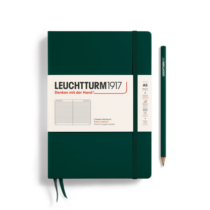 Notebook Medium (A5), Hardcover, 251 numbered pages