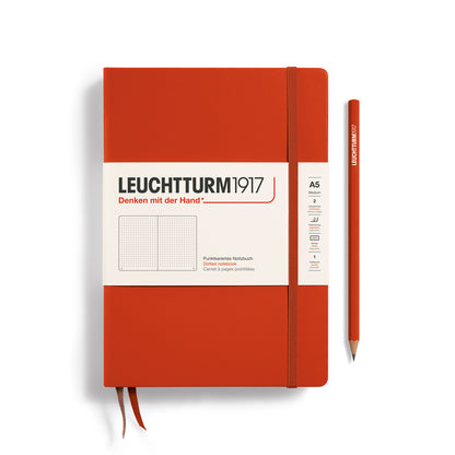 Notebook Medium (A5), Hardcover, 251 numbered pages