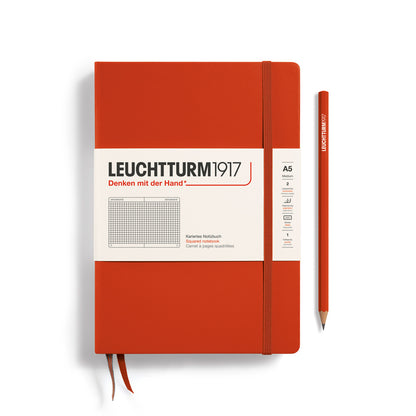 Notebook Medium (A5), Hardcover, 251 numbered pages