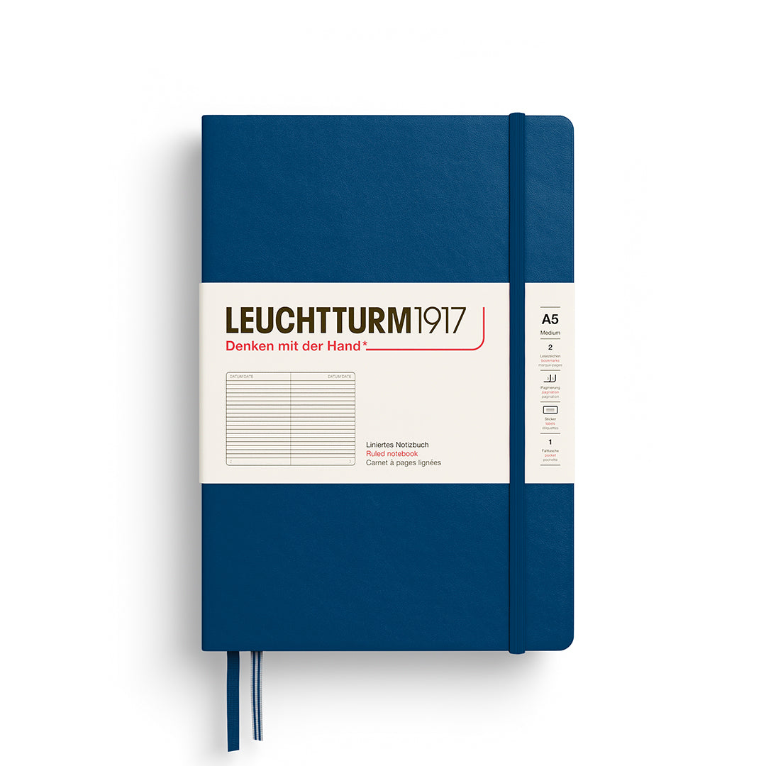 Notebook Medium (A5), Hardcover, 251 numbered pages